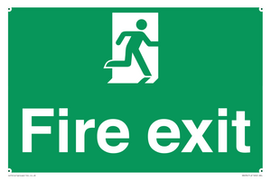 Final fire exit